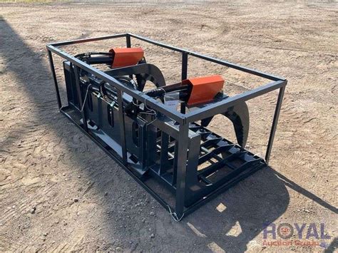 used skid steer snow buckets for sale|tmg sg84.